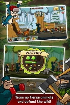 Обзор игры Lumberwhack: Defend the Wild