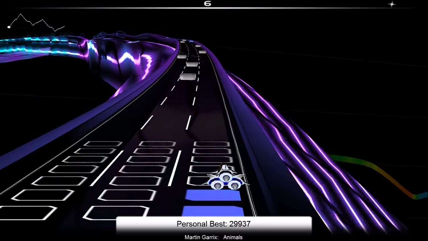 Обзор игры Audiosurf