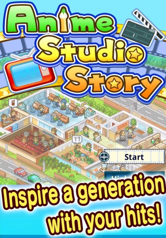 Обзор игры Kairosoft Anime Studio Story