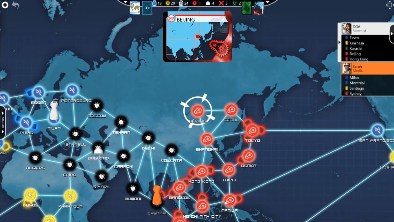 Обзор игры Pandemic: The Board Game